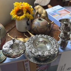 Karshi wine Fountain Very Heavy, Silver Plated possibly solid silver