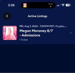 Megan Moroney Crypto Arena Friday 8/07