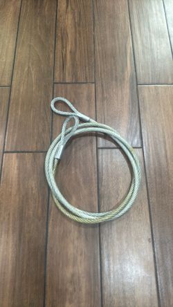 Steel cable rope 9ft