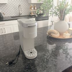 Keurig K-Mini Single-Serve K-Cup Pod Coffee Maker - Gray: Compact, 12 oz Capacity, Automatic Shut-Off, Cord Storage