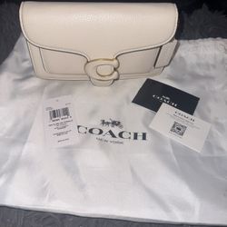 Coach Tabby Crossbody Wristlet Bag - Chalk 