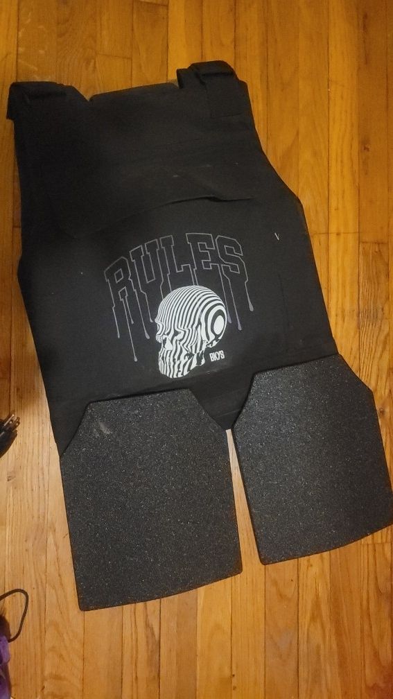 Bulletproof Vest With Plates Front And Back