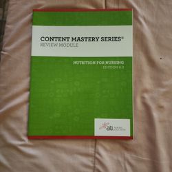 Nutrition For Nursing Edition 6.0