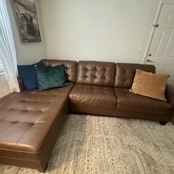 Leather Couch 