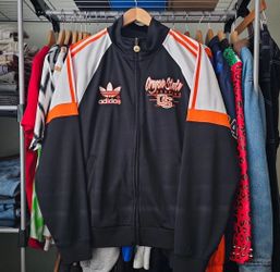 Adidas Original Men's Oregon State University Beavers Embroidered Track Jacket Size Large