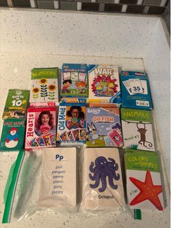 Children learning cards all for $10