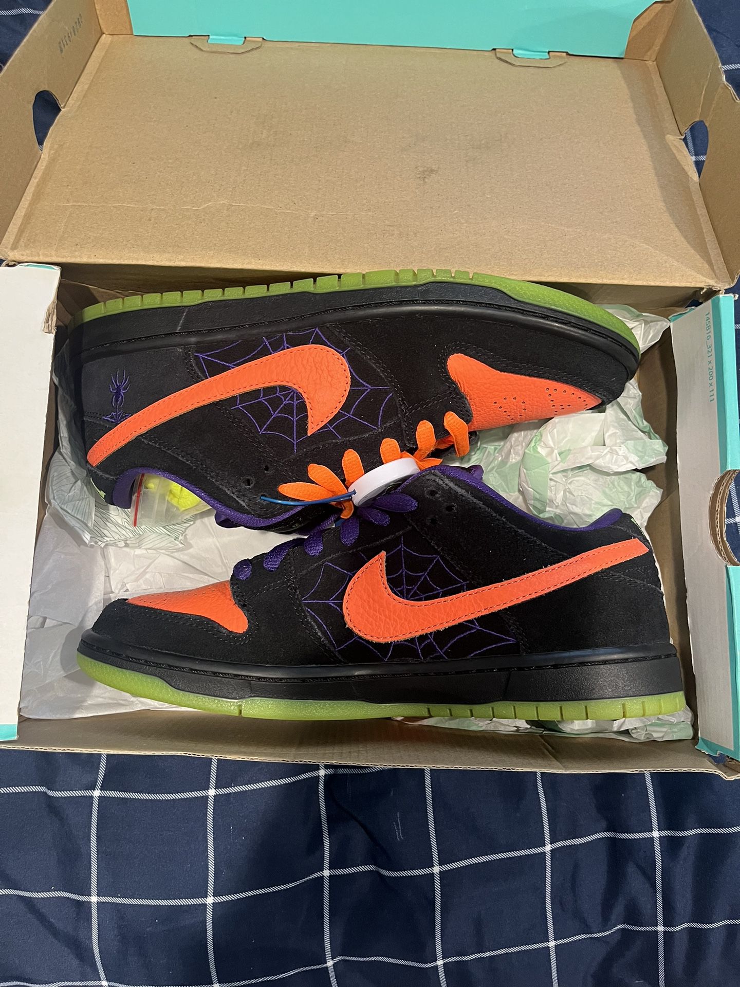 Size 8- Nike Dunk Low Night Of Mischief VVVNDS Pass As New