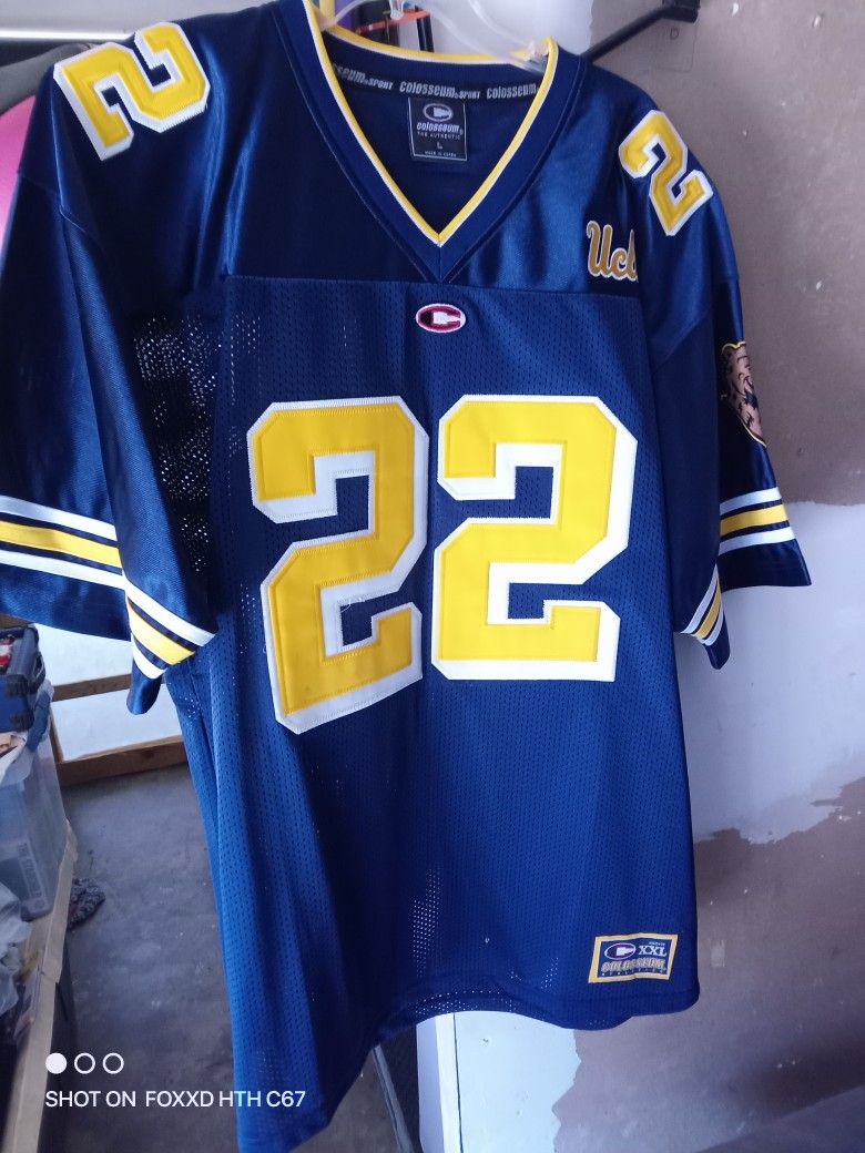 UCLA Bruins #22 Colosseum Athletics Blue Football Jersey New Large