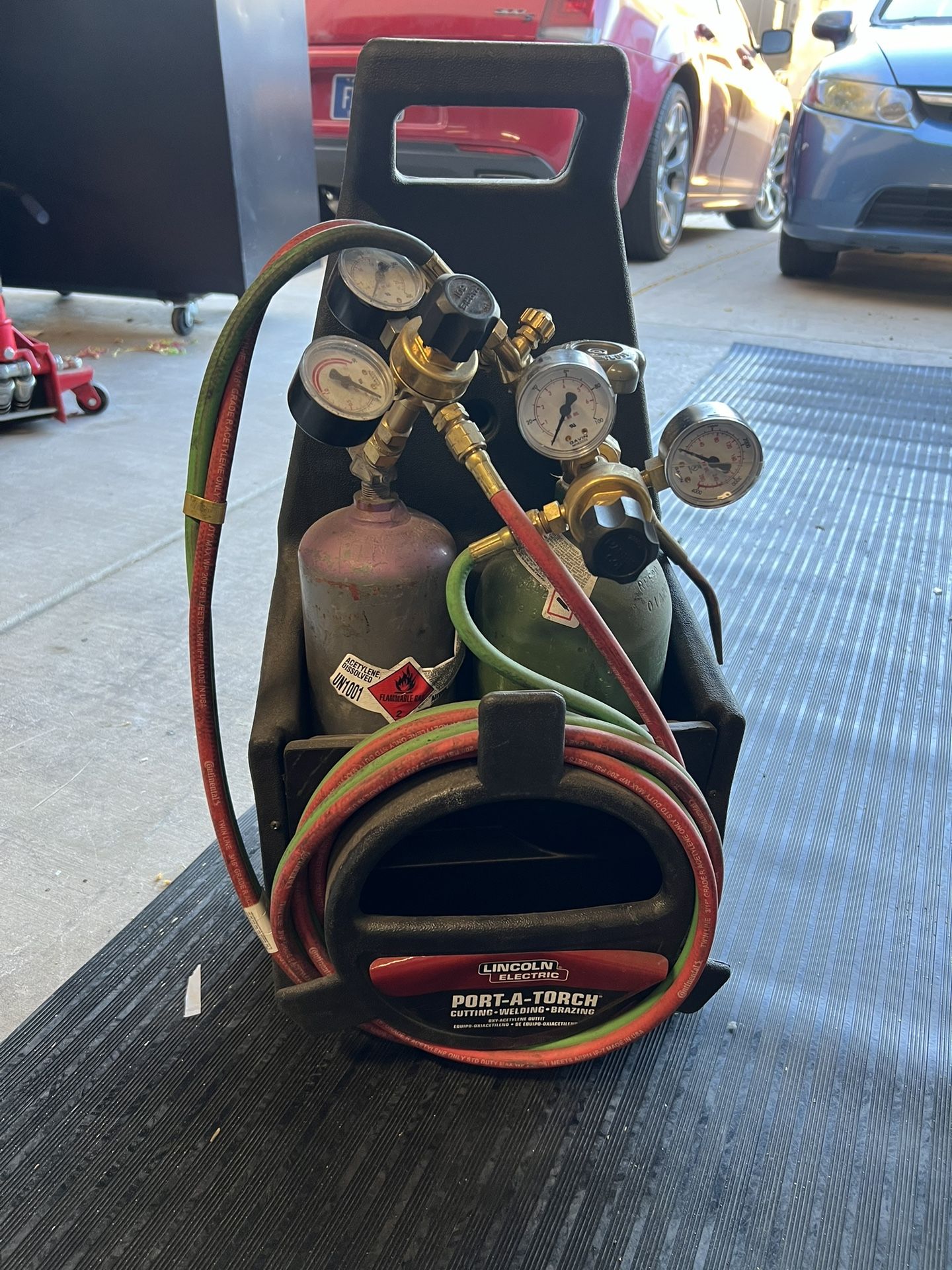 Portable Torch. Lincoln Electric For Cutting Welding And Brazing. for