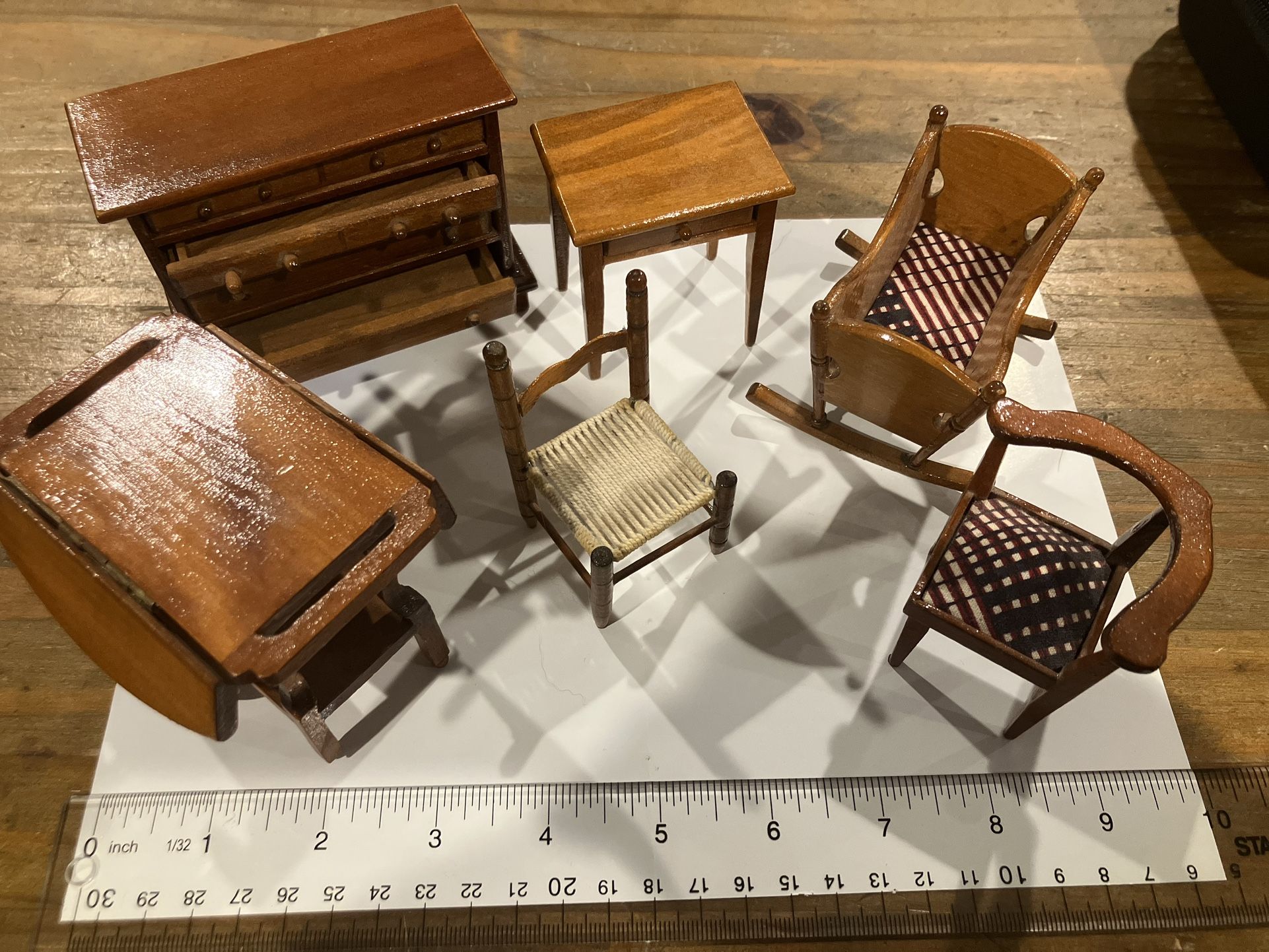 Vintage Doll House Furniture  Price Drop