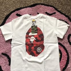 Red Camo BAPE Tshirt
