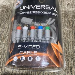 4 In 1 Universal Video Cable For Retro Game Systems 