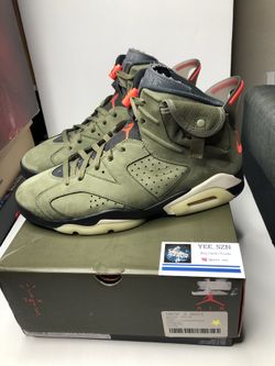 Nike air Jordan 6 Travis size 13 used