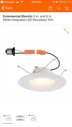 Recessed LED lights