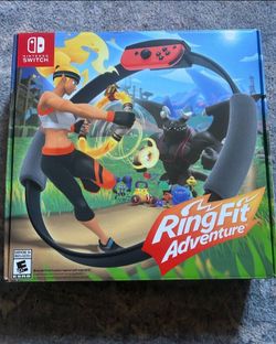 Nintendo ring fit adventure game