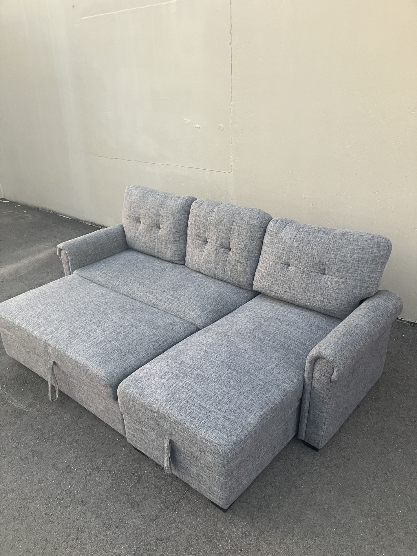 Smaller Spaces Sleeper Sectional 