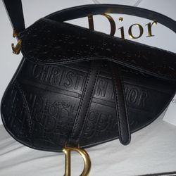 Christian Dior saddle Bag