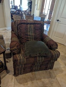 Thomasville Sofa, Chairs, Ottoman