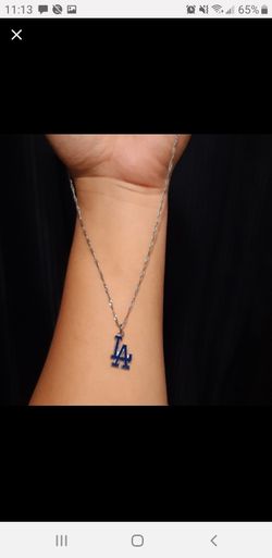 Dodger Blue LA Necklace