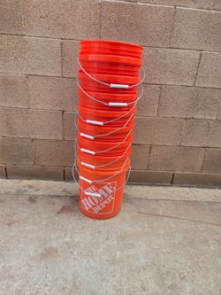 Home Depot 5-Gallon Buckets $2 Each