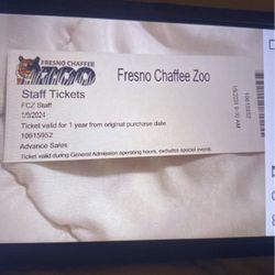Fresno Zoo Tickets 
