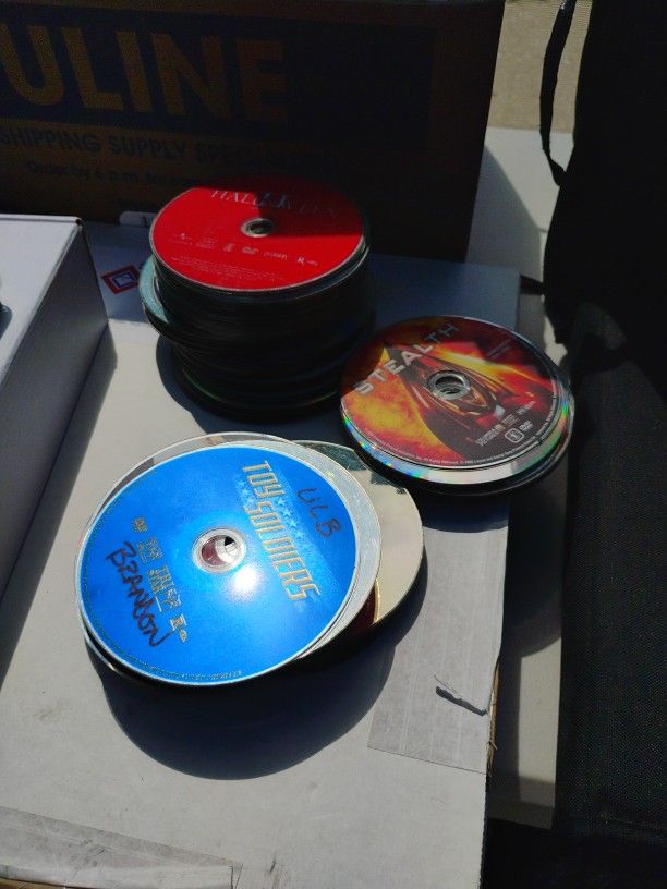 Free CDs DVDs Game Or 2 Giving Away At Yard Sale