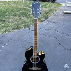 Guitar And Guitar Stand 