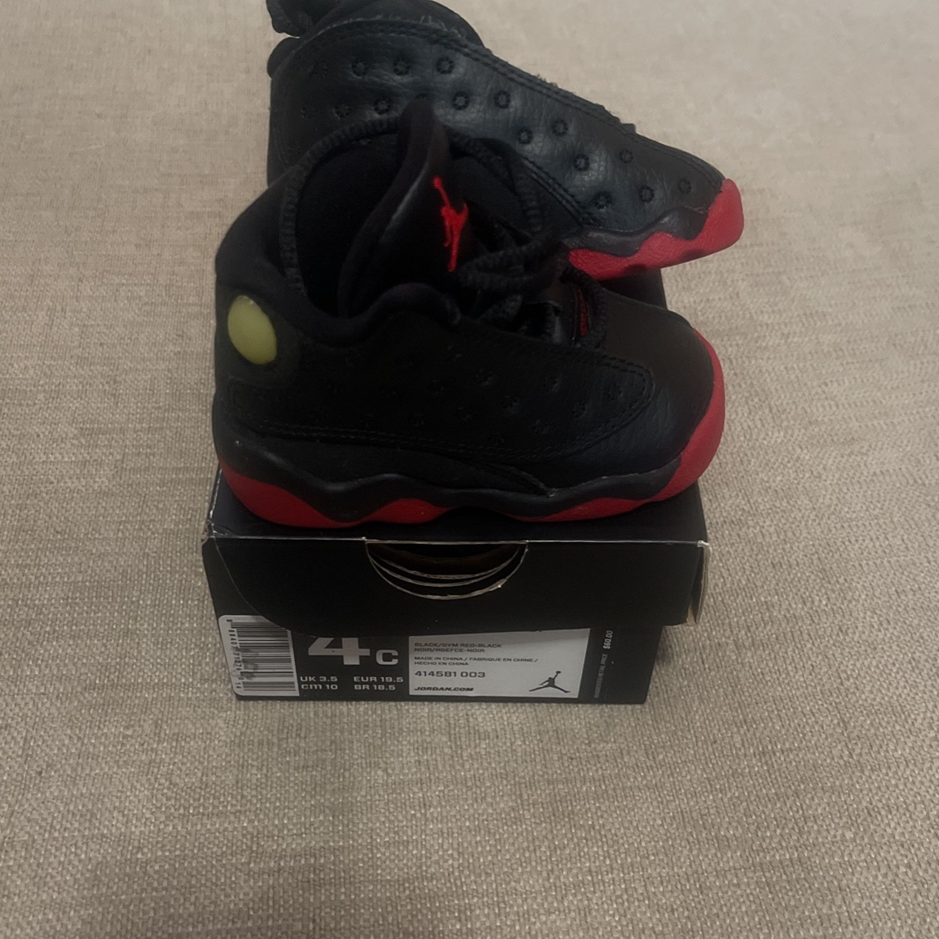 Jordan 13 XIII - Infant Sz 4C - Bred Colorway 