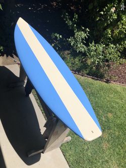 Custom Painted Used Surfboard 6’0”