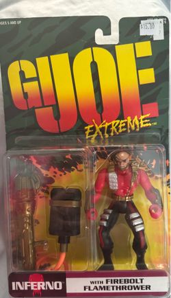 Gi joe extreme  inferno with firebolt flamethrower