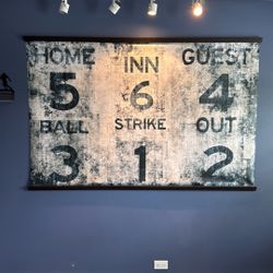 Pottery Barn Baseball Tapestry