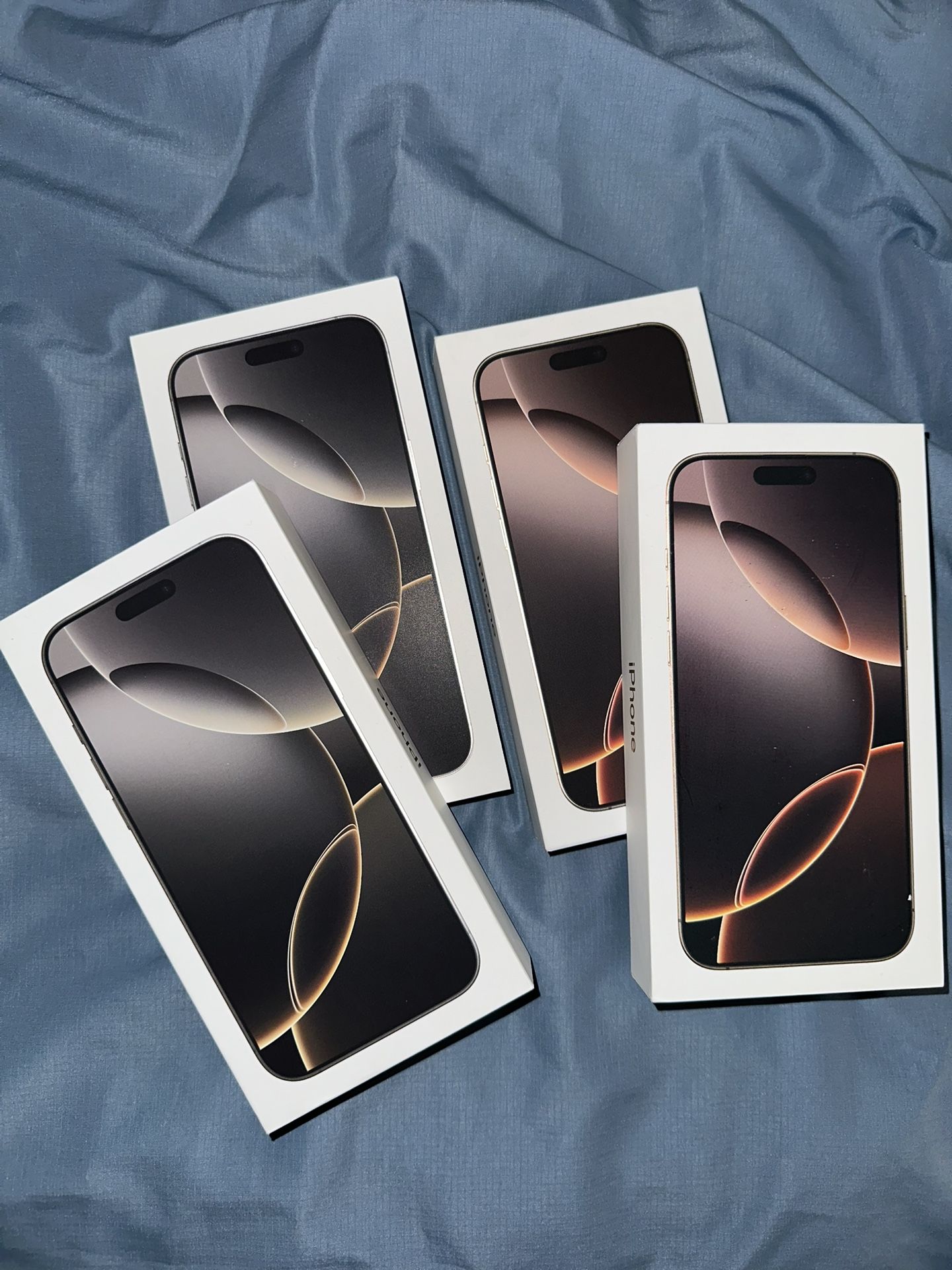 Apple iPhone 16 Pro Max New Natural Or Desert Unlocked Apple Receipt I Can Come To You Deliver