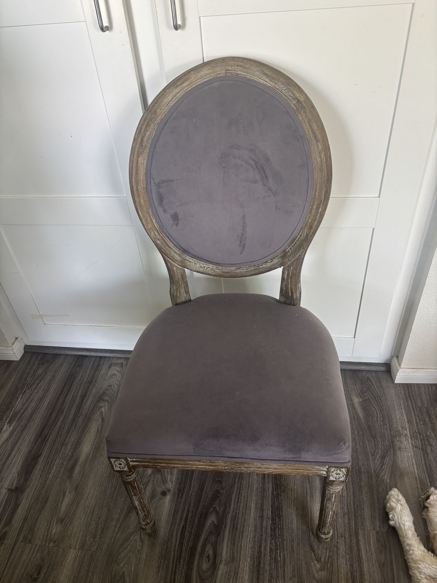 Purple Wooden High Chair