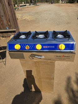 Cocina de 3 quemadores de gas propano