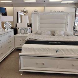 New 4pc Bedroom Set In Box $39 Down Buy Now Pay Later 