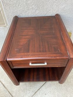 Solid Oak Nightstand 28x24x22