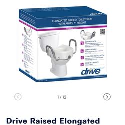 Drive Raised Toilet Seat