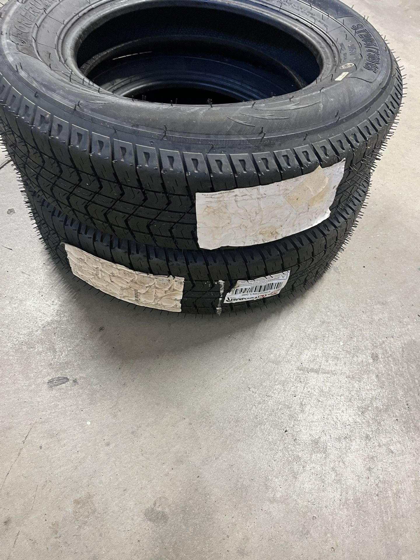 2 Trailer Tires Brand new