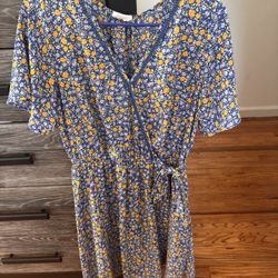 Womens floral dress
