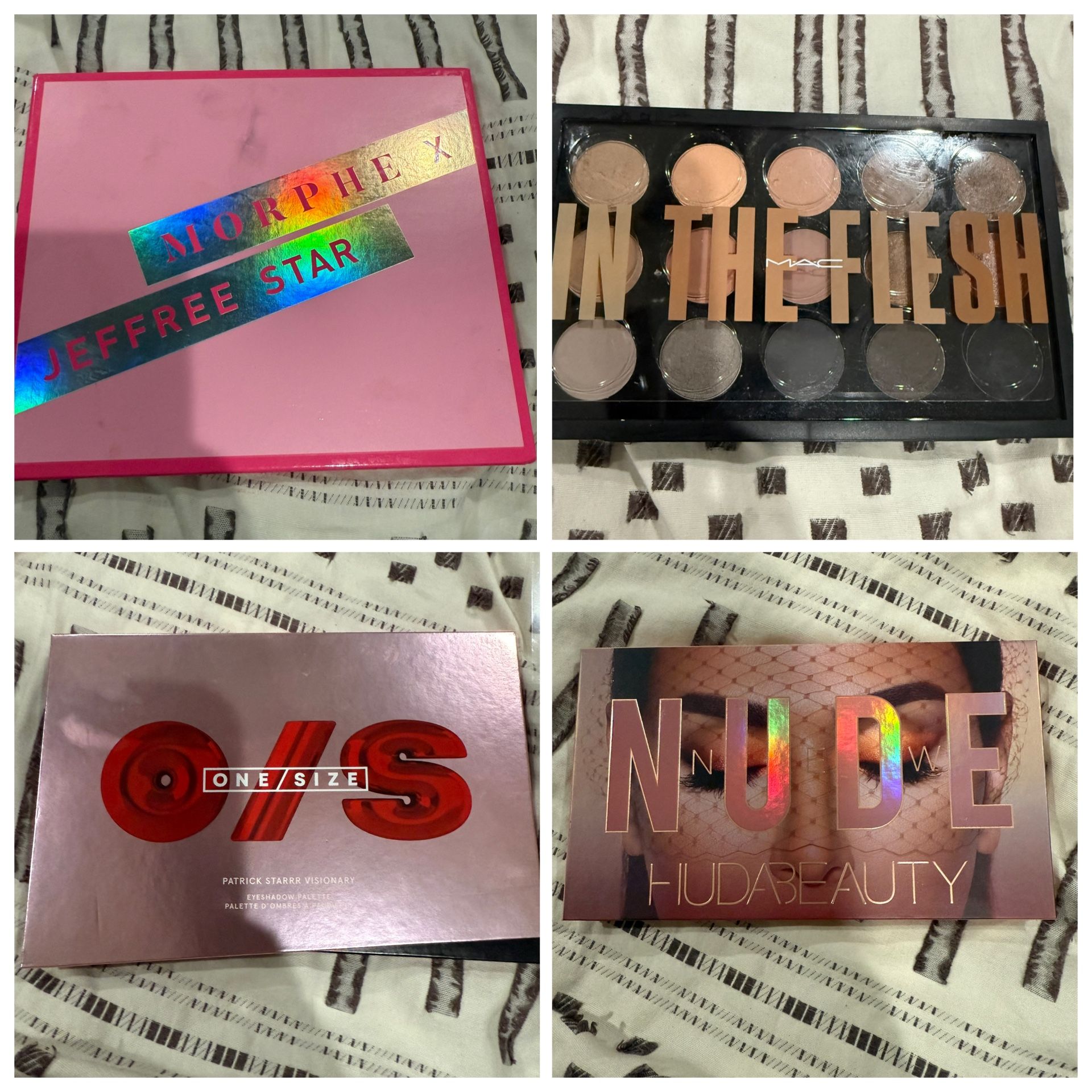 Four Makeup Palettes