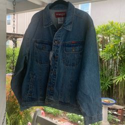 Wrangler Denim Jacket Men’s XL