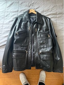 D & G Men’s Leather Jacket