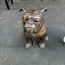  Bronze Dog Statue 