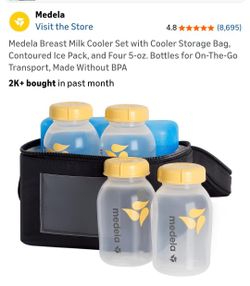 Medela On-the-Go Breast Milk Cooler Set – Brand New!