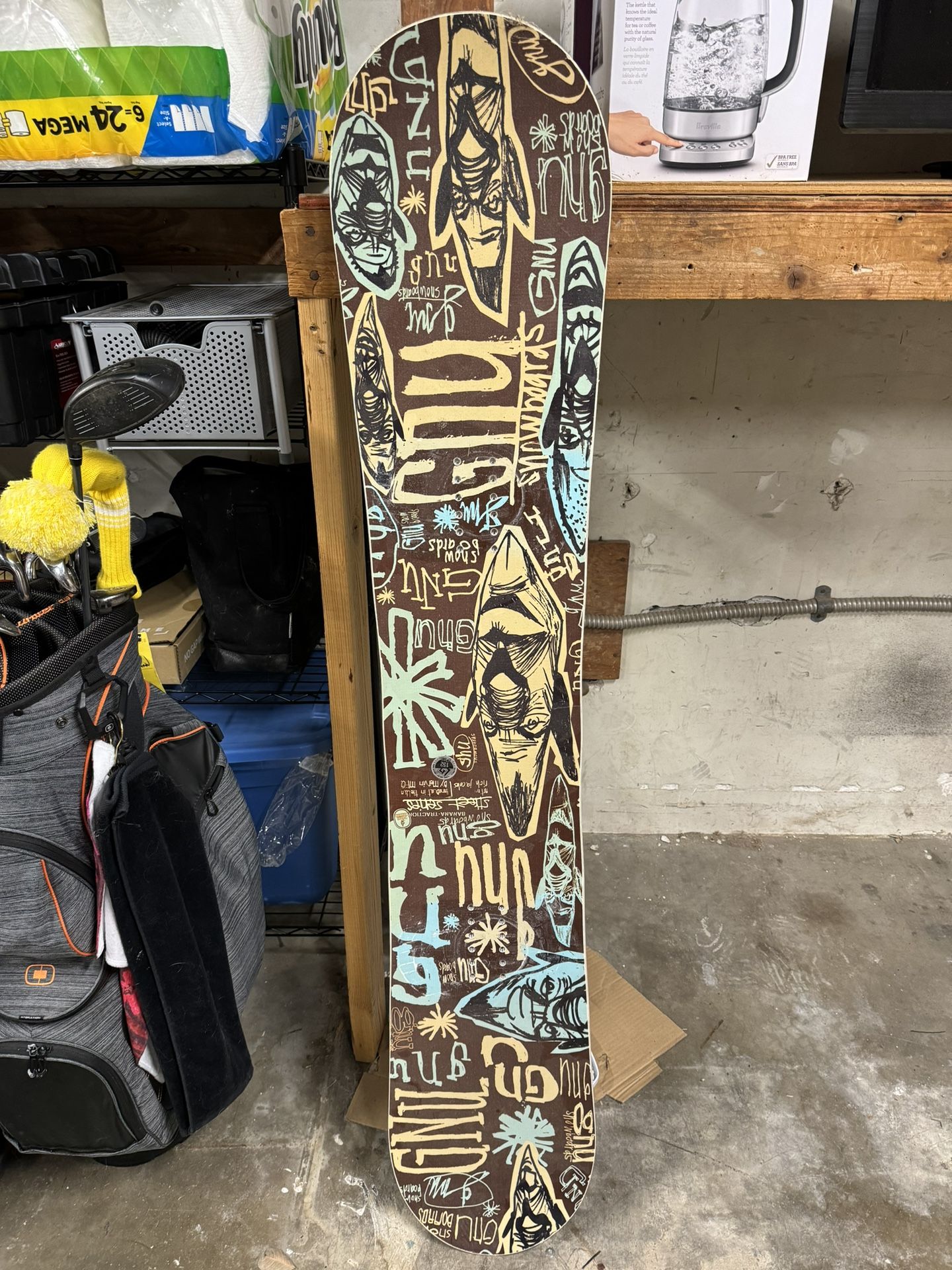 GNU Street Series 2008/2009 snowboard 152 Cm