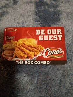 RaisingCanes The Box Card