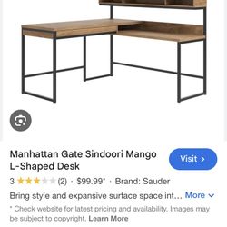 Sauder / L Shaped Desk 
