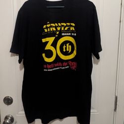 Stryper 30th Anniversary 2016 Tour T-shirt XL 