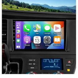 9-Inch IPS Touchscreen Android 12 Car Stereo for Toyota Sienna 2015-2018 with Wireless CarPlay & Android Auto 2+32GB Car Radio, Support GPS, WiFi, Blu
