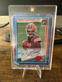 Trade/Sell 2025 Donruss Optic Shedeur Sanders Rated Rookie RPS Ice On-Card Auto /25